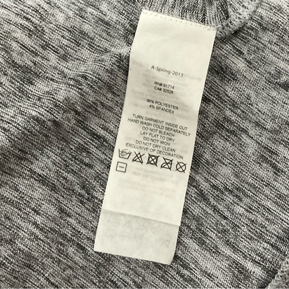 Armani Exchange Women's Silver Shiny Mini Skirt Size M Party Cocktail​ NWT!! - Picture 7 of 8